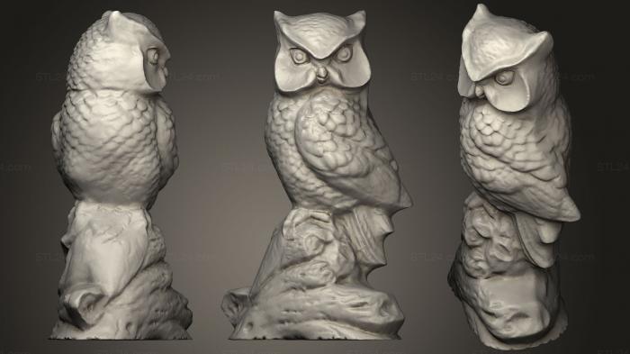 Owl Statue 2